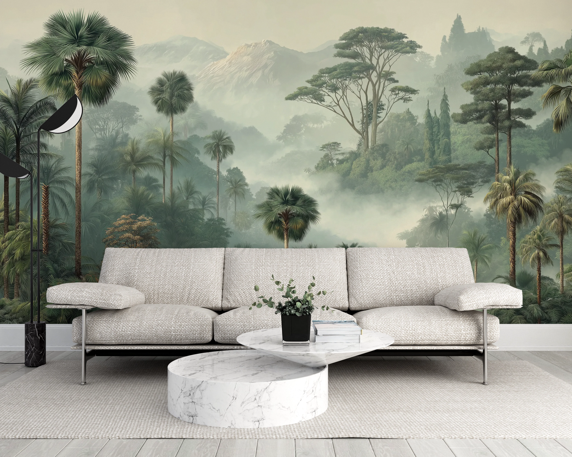 Ethereal Palm Highlands Wall Mural