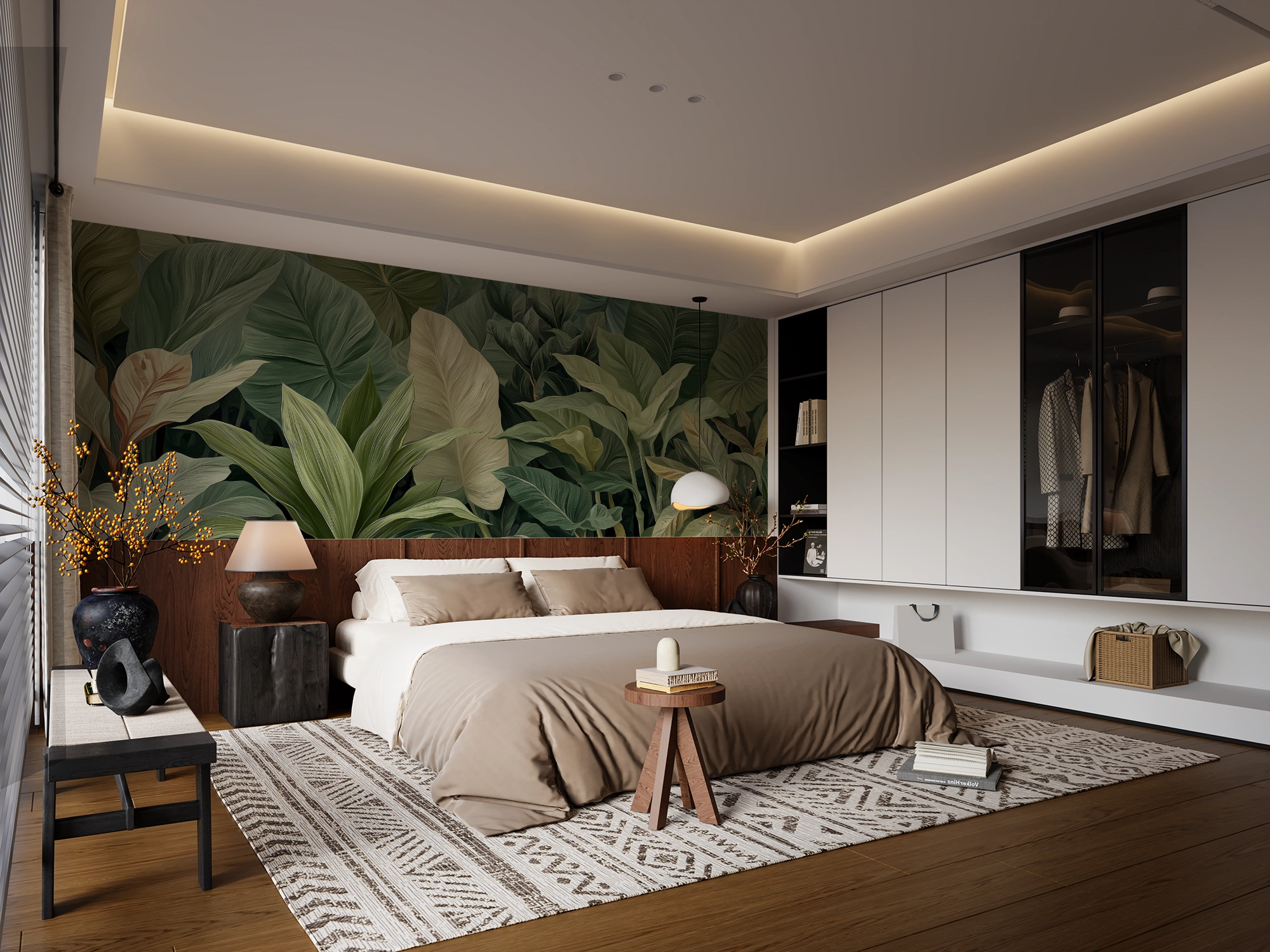 Verdant Harmony Wall Mural