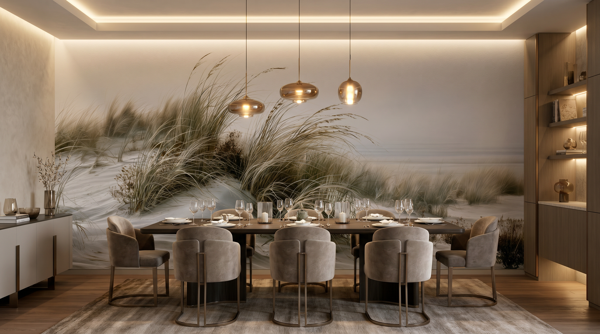 Coastal Dune Serenity Wall Mural – wall mural, view 5