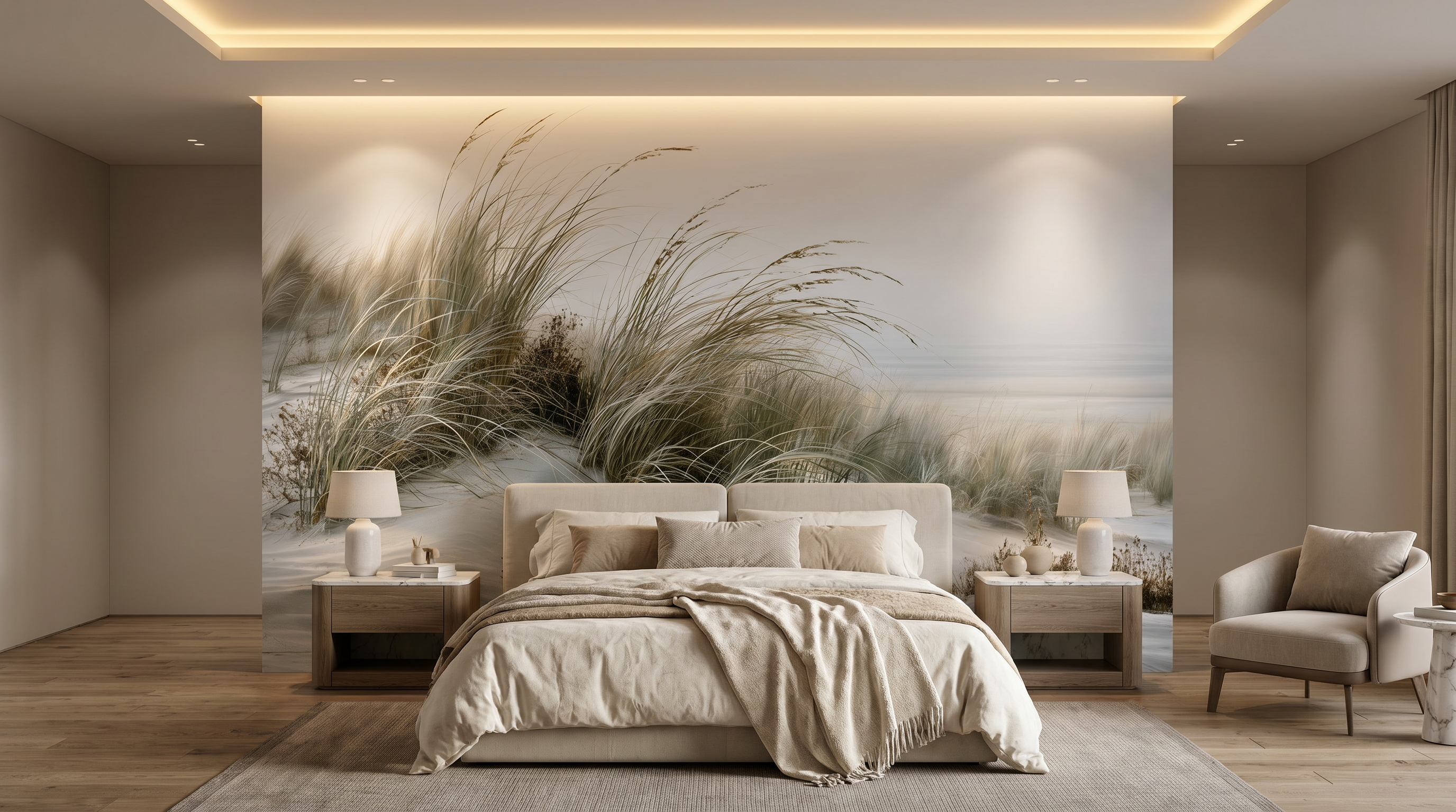Coastal Dune Serenity Wall Mural – wall mural, view 2