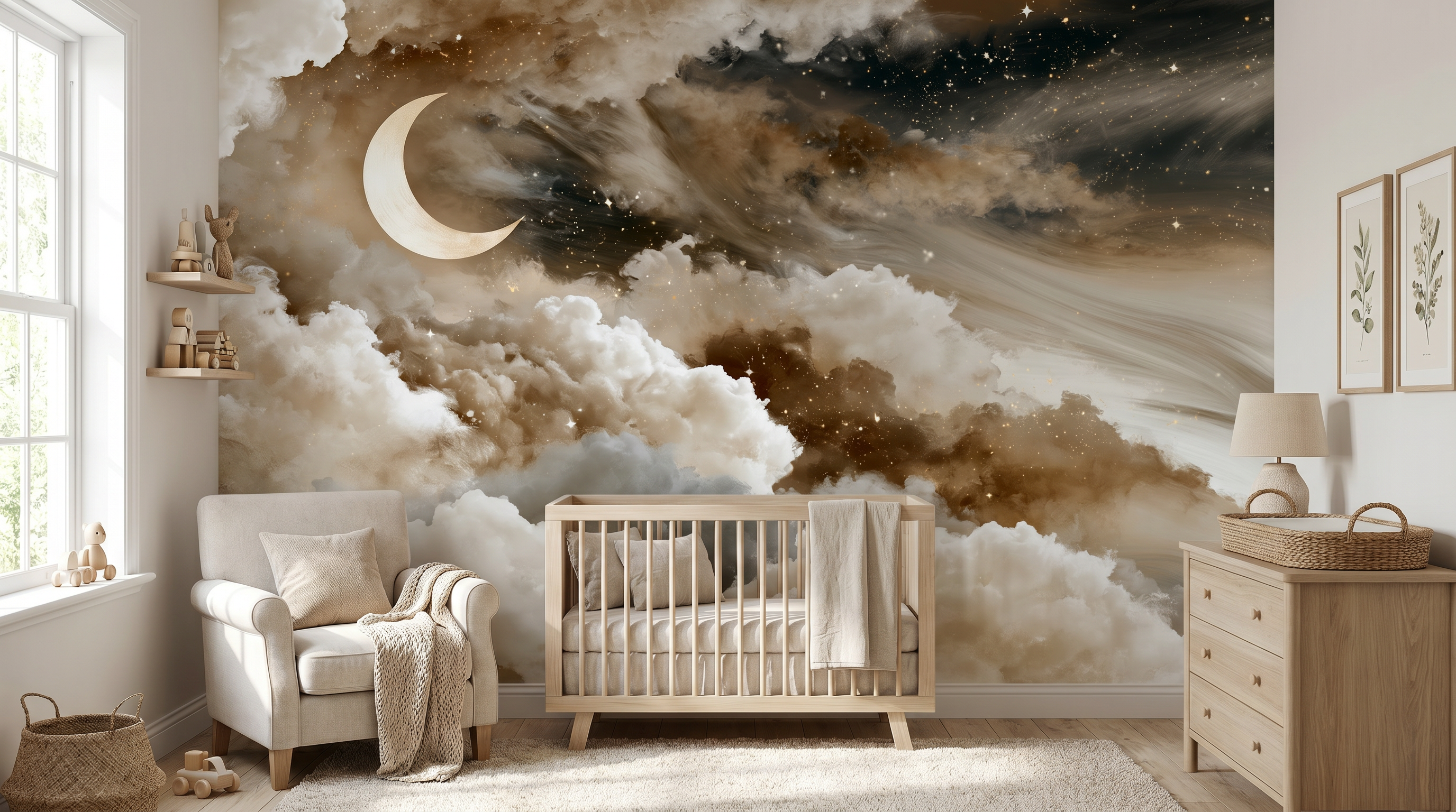 Moonlit Reverie Wall Mural