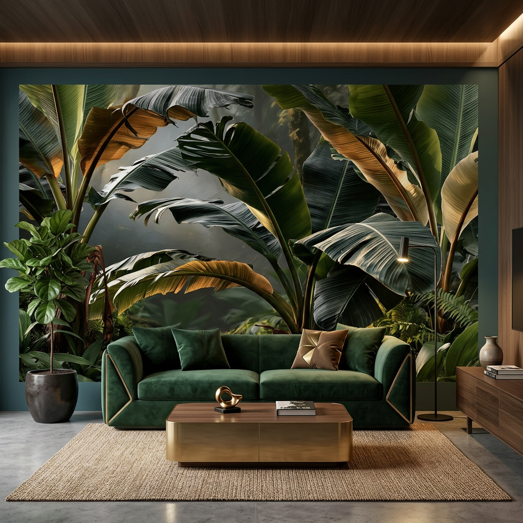 Verdant Canopy Retreat Wall Mural