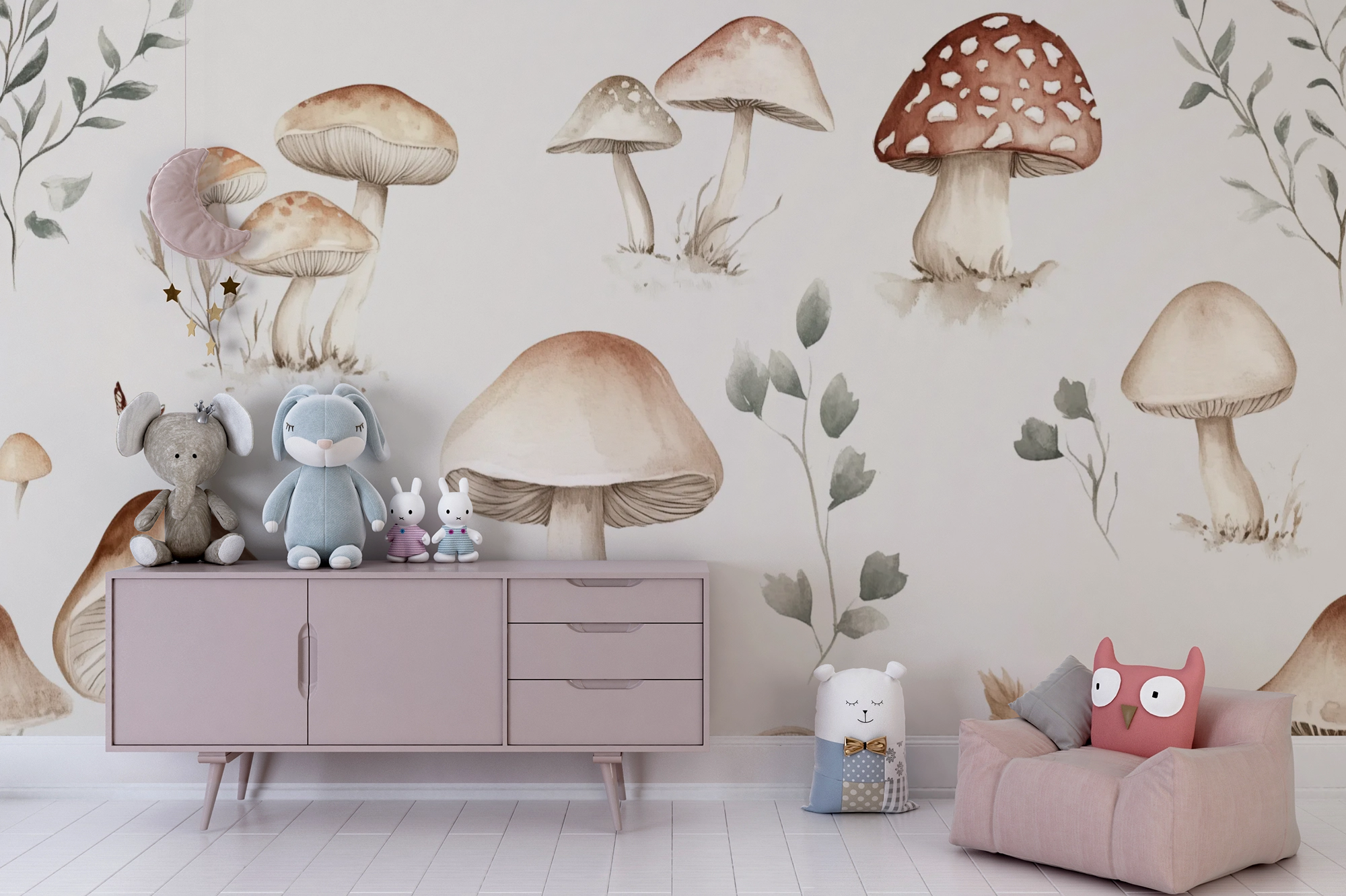 Whispers from the Underbrush: Mushrooms in a Dance of Color