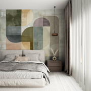 Modern Fragments: Play of Shapes and Neutral Textures