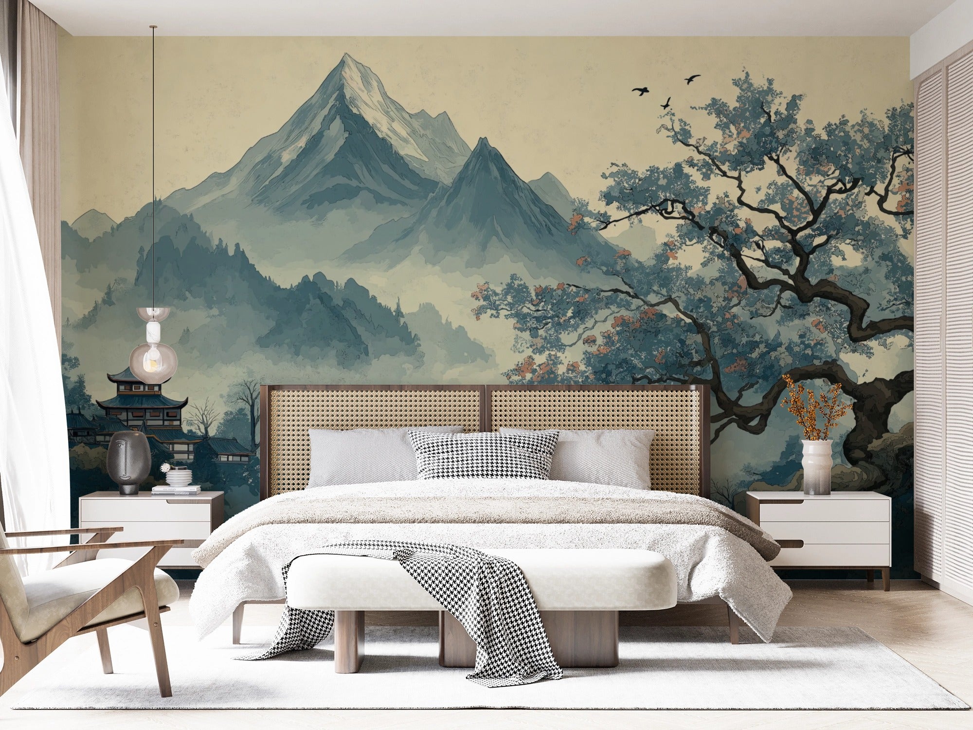 Japanese Mountain Landscape