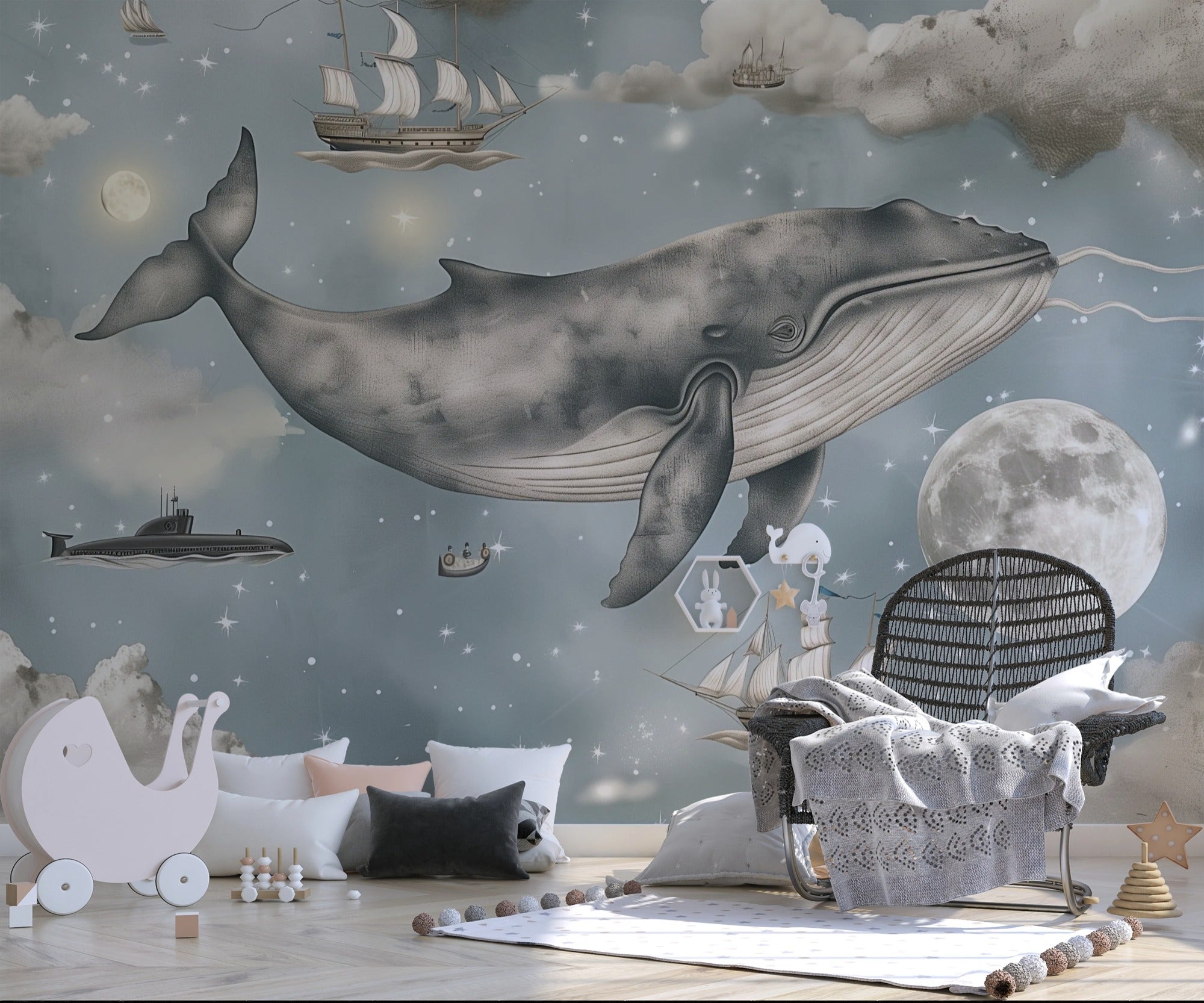 Sky Whale: Night Adventure Among Stars and Flying Ships